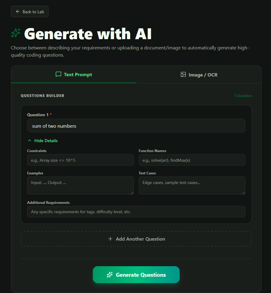 AI Generate - Prompt Mode