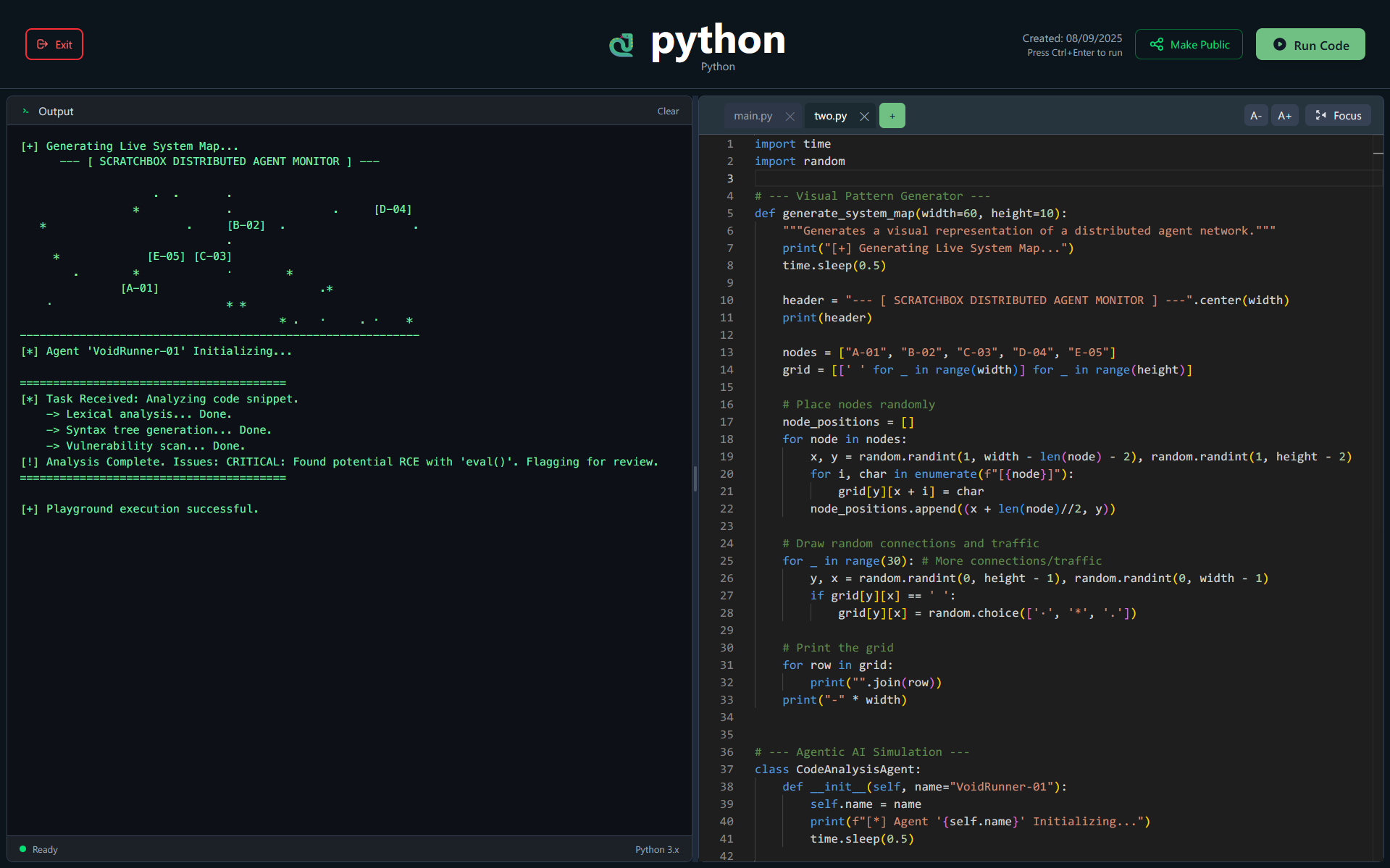 ScratchBox Playground Preview